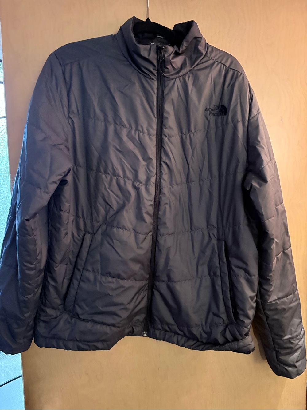 The North Face Men's Puffer Jacket in Charcoal